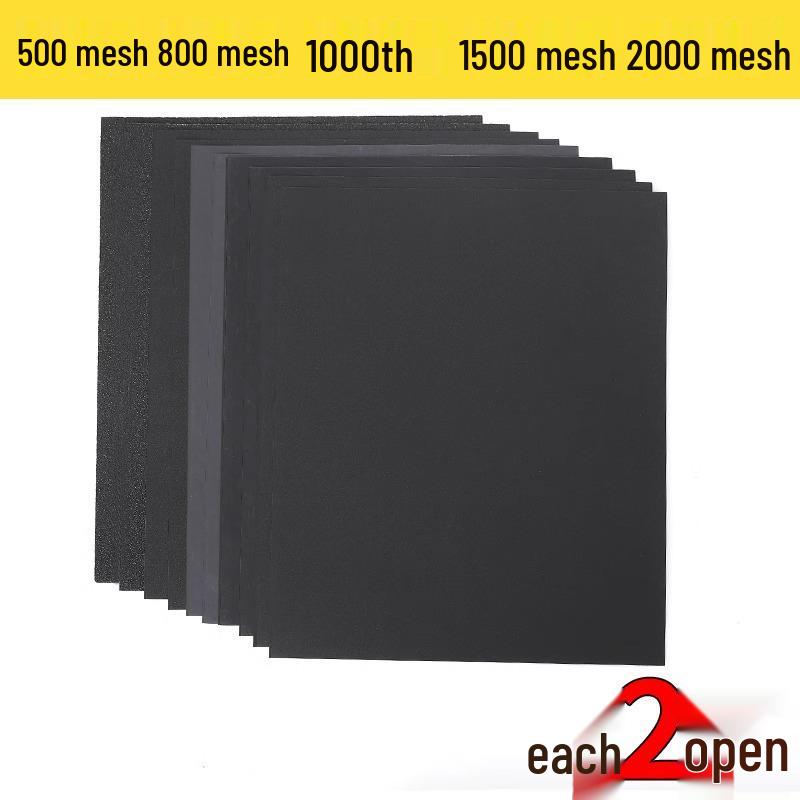 Superfine Sandpaper Polishing Cloth - 2000 & 10000 Grit for Wet/Dry Sanding