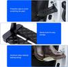 Car Door Step with Hook,  Foldable Metal Automotive Anti-Skid Pedal, Universal Thickened Vehicle Roof Rack Assistance Step