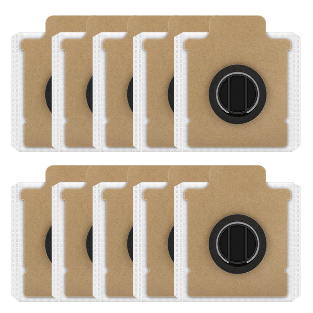 Efficient Debris Collection with Replacement Dust Bags for Dreame Z40 Station Vacuum Cleaner Available in Packs of 4 10 or 20