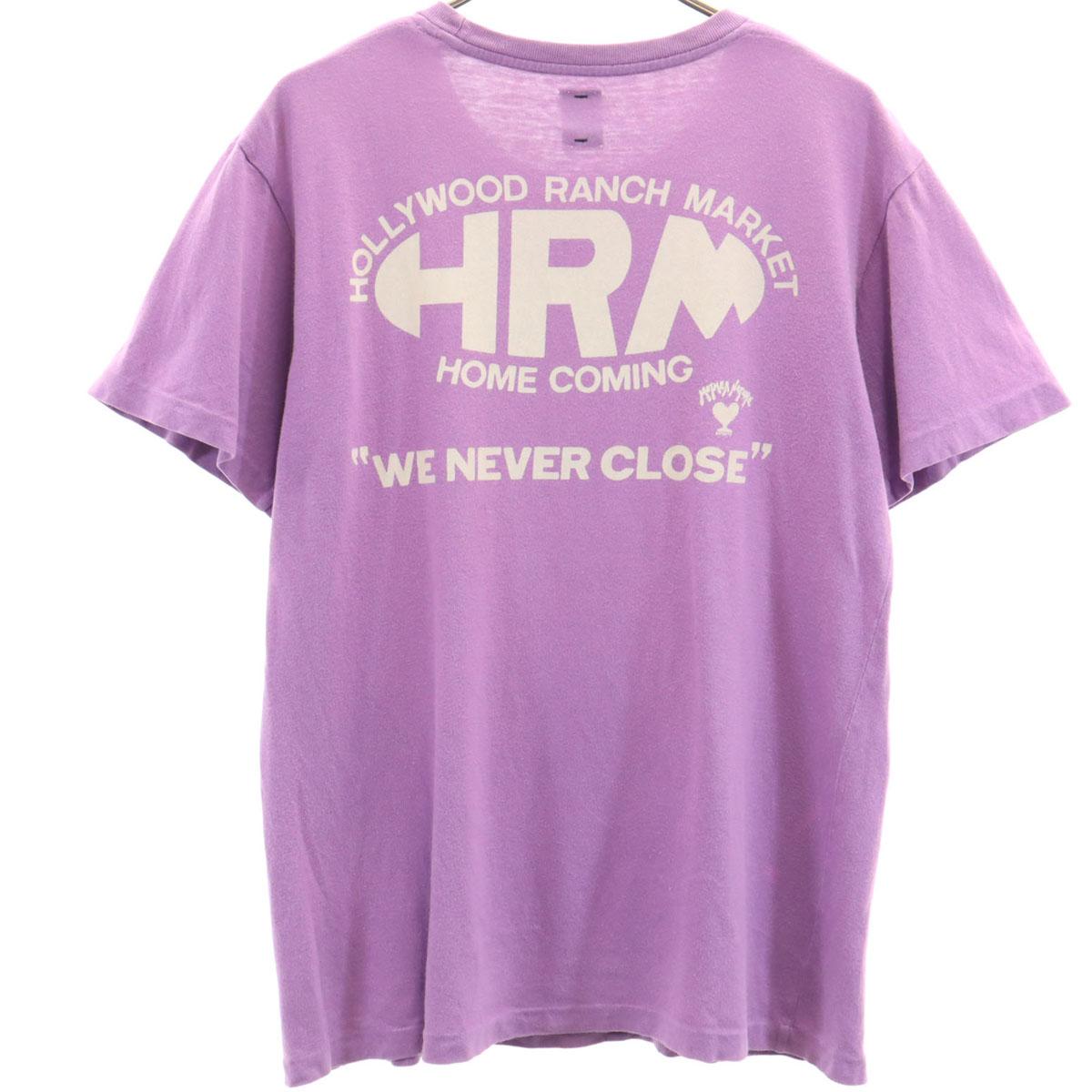 

HOLLYWOOD RANCH MARKET made in Japan Back logo Short sleeve T-shirt 1 Women Used