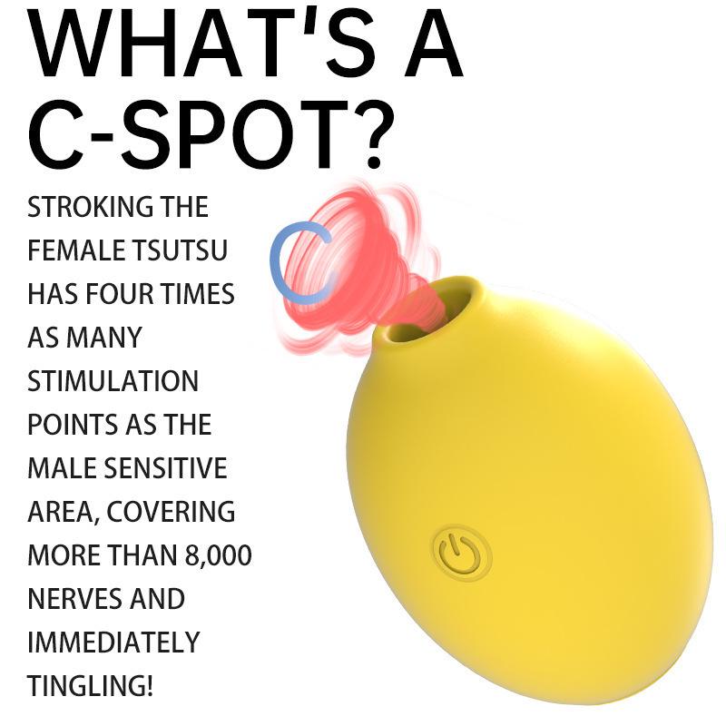 Lemon Vibrator: Powerful Clitoral Suction & Licking, Portable Female Masturbator for Instant Orgasm - Hot Selling Adult Toy