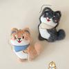 Cute Cartoon Plush Shiba Inu Puppy Doll Pendant Backpack Hangings Decoration Gifts