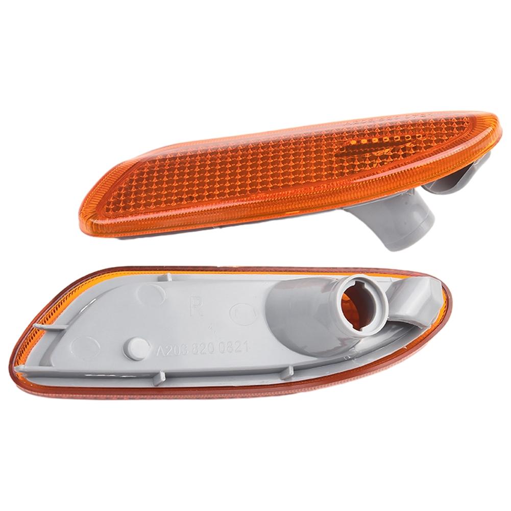 High Quality Side Marker Bumper Turn Signal Lights for W203 CClass