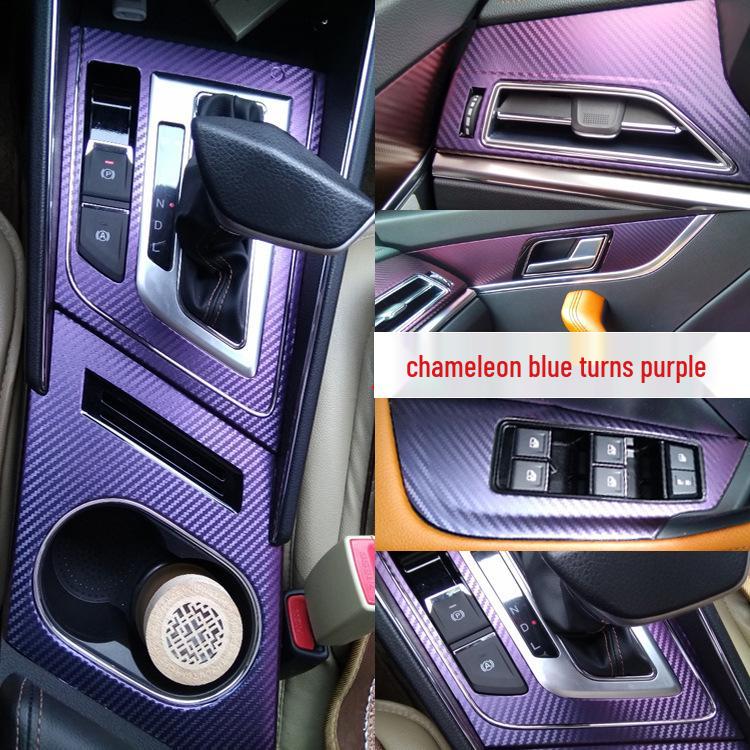 18-19 Venucia T60 Interior Sticker Kit for Console, Door, Window, Gear Shift - Color Modification Film