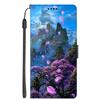 Copertina in Pelle a Libro per IPhone 17 17e Custodia per Telefono con Fiori IPhone17 Pro Air Portafoglio Supporto Slot per Carte Coperture per Funda Protector