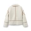 European & American Retro High Street Style Double-Sided Fleece Jacket