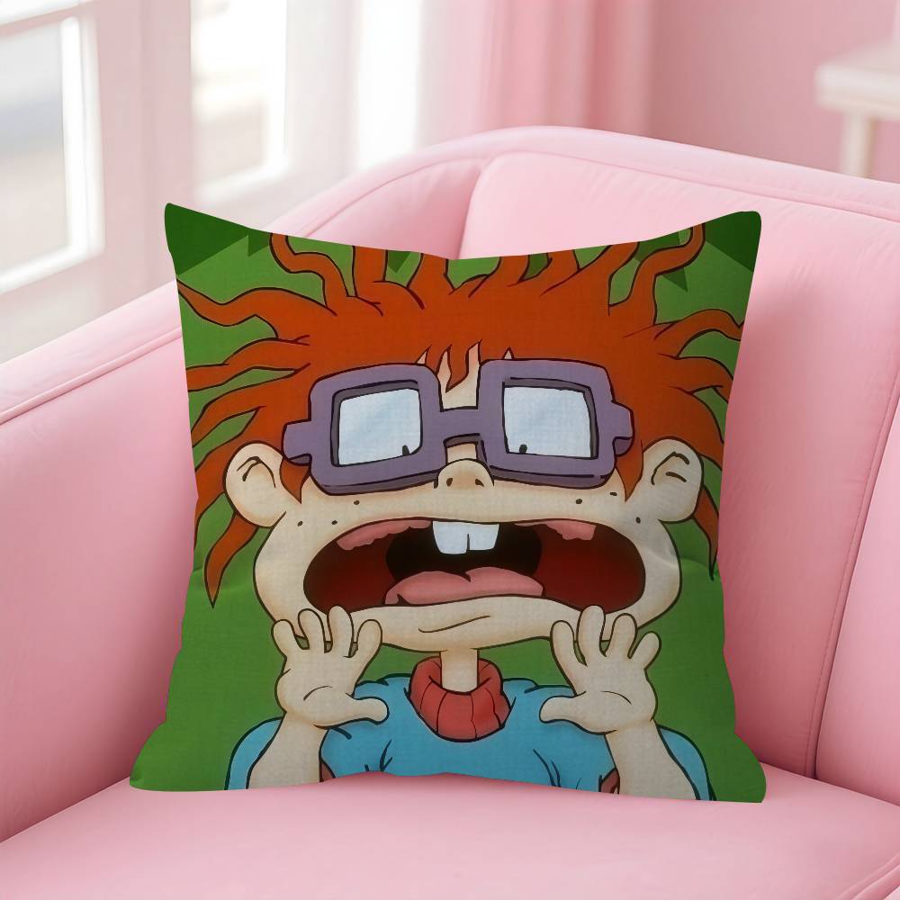 Classic Children Animation R-Rugrats Made Pillow Cover Sofa Cushion Cover Home Room Decoration Children Gift