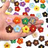 10Pcs Mini Flower Appliques Colorful Embroidery Cloth Patches Sticker DIY Crafts Clothing Headwear Dress Bags Sewing Accessories