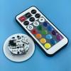 Colorful Night Light - 45mm Rechargeable Tap Control with Imitation Stone Design