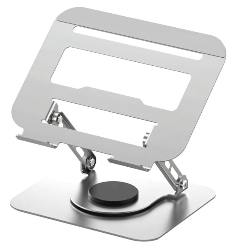 

Adjustable Laptop Stand, Desk Laptop Lift, Supports 360-degree Free Rotation, Ergonomic Computer Stand, Suitable for laptops and Tablets Under 17 inch сірий