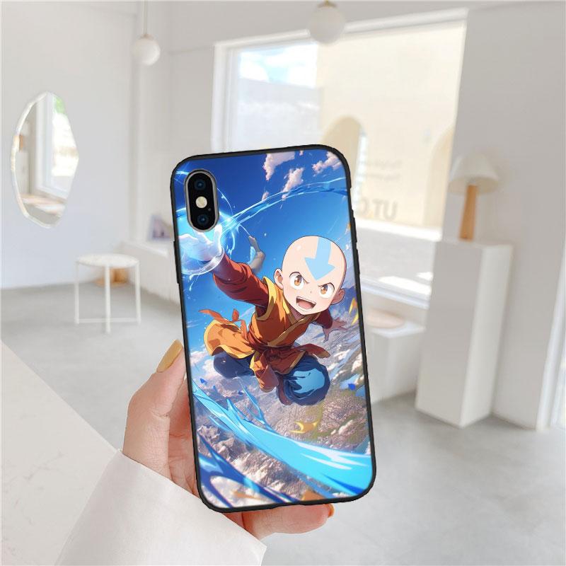 HK8 Avatars The Last Airbender Aang Case for OPPO A40 A60 A80 A15 A16 A16K A12 A17 A17K A54 A54S A53 A53S A55 A56 A57 A98 F23
