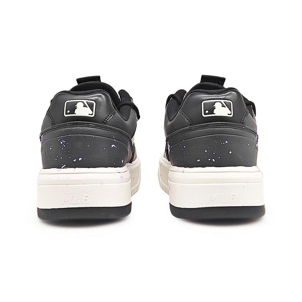 MLB Chunky Liner EIGHT% Unsleepy Abrasion Resistant Low top Skateboard Shoes Unisex Black Purple 3ASXCA12N-50WHS(Team131-2)