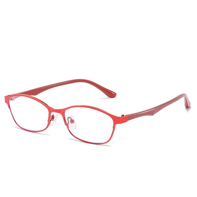 Anti -Blue Light Reading Glasses Women Pink Purple Full Frame Presbyopia Computer Glasses Prescription Eyewear Diopter 0 To +4 .0