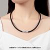 Static Static Eliminator Metal 3 Colors in 1 55cm [Kilig] Necklace, Magnetic, Germanium, Eliminator, Goods, Anti-Static, Silicone, Stylish, Popular,
