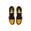 Air Jordan 1 Retro High OG Yellow Toe Unisex-Sneaker Taxi Schwarz Sail 555088-711