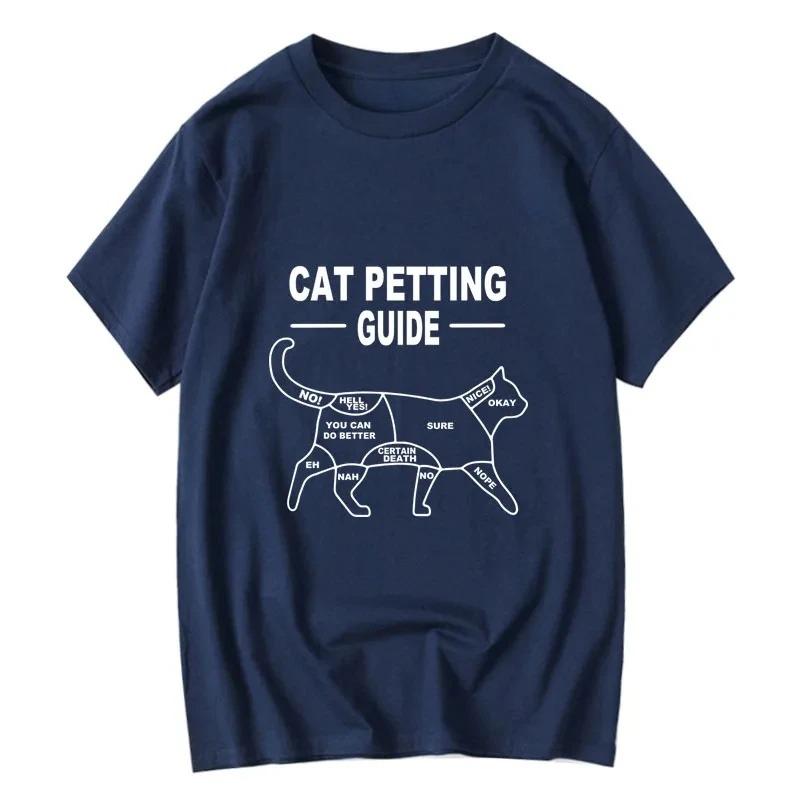 

Mens Tshirt 100 Cotton Casual Funny Cool Cat Print Loose Oneck Cool Cat T Shirt for Men Short Sleeve Tshirt Male Tees 4XL
