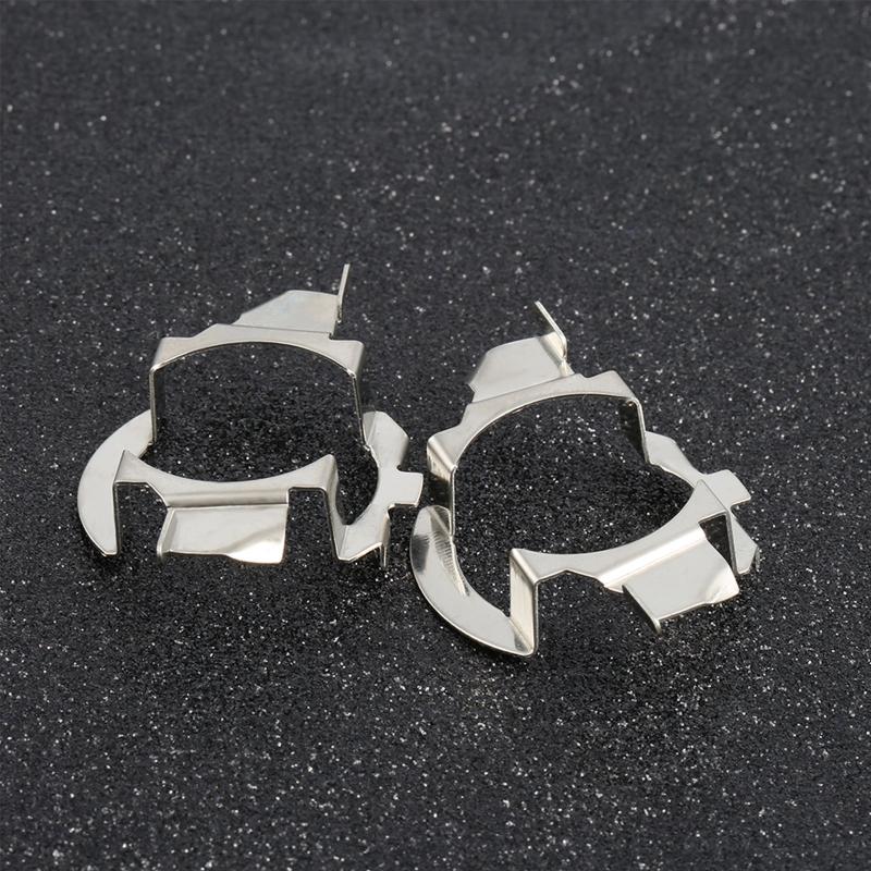 H1 for D2 H7 LED Headlight Bulbs Bracket Base Adapters for VW-Volkswagen - 5 Series X5 Golf  Qashqai