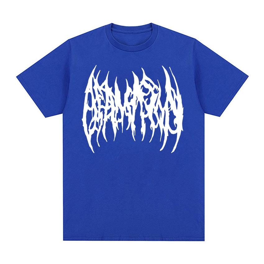 OsamaSon Logo Print T Shirt Unisex Women Hip Hop Oversized Short Sleeve Tshirts Unisex Clothing Vintage Gothic Tshirt Tops Streetwear