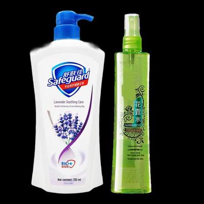 Safeguard Healthy Skin Lavender Body Wash & Refreshing Spray Set