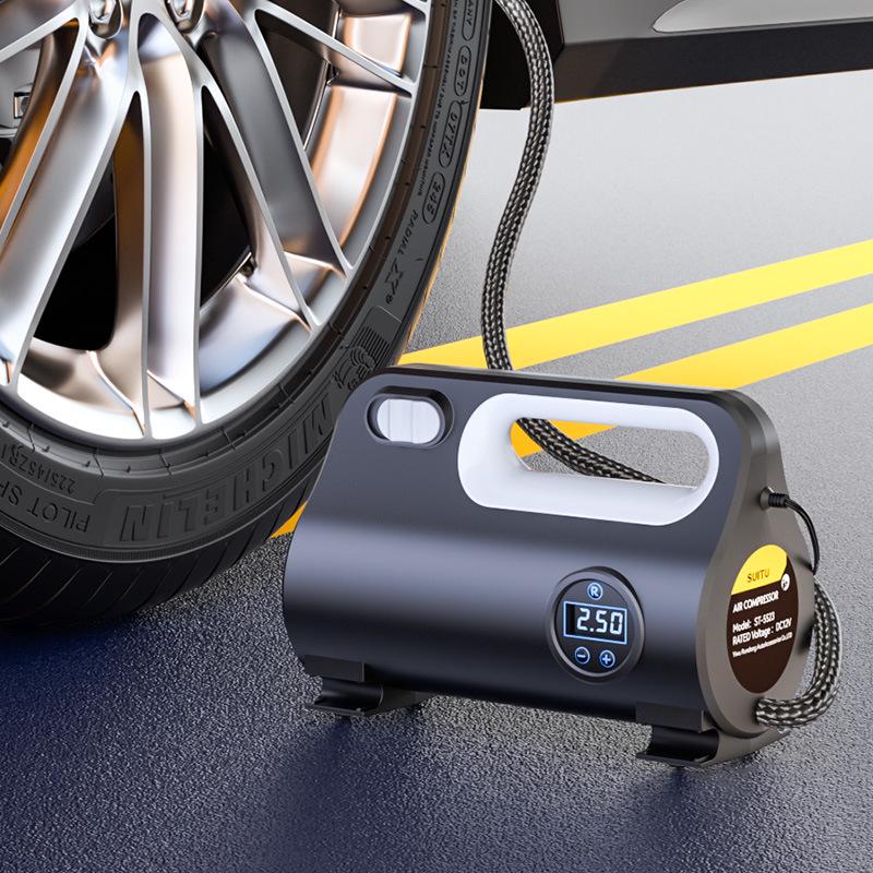 Multi-function Portable Car Air Pump for Cross-Border and Household Use