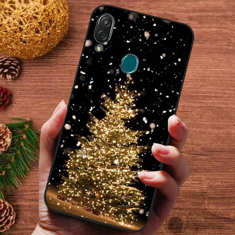 Christmas Painted Cover For ZTE Blade V10 Vita Case Soft Phone Cover For ZTE Blade A3 2019 L8 L9 L210 A51 A31 Lite A5 2020 Capa