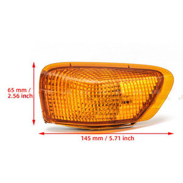 Front Turn Signal Covers for 90-92 Kawasaki ZZR400 Motorcycle