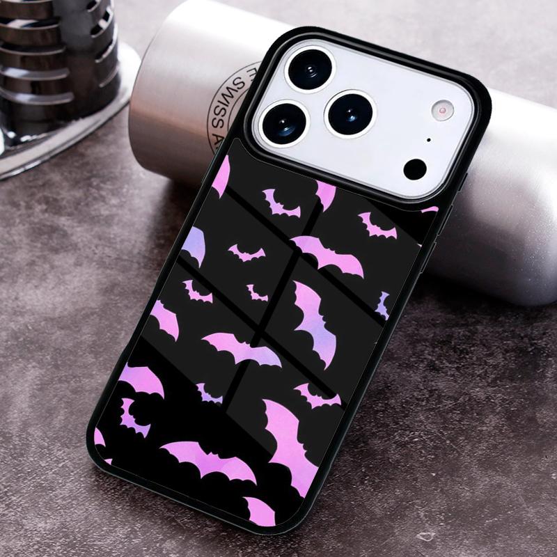 Goth Vampire Bat Gothic Phone Case for iPhone 17 16 15 Pro Max Air 14 13 12 11 Plus Shockproof Cover