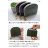 [Dakota] Bi-fold Wallet with Round Zipper, Genuine Leather, Green DA-31742-50