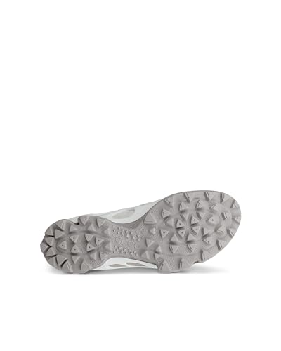 ECCO BIOM C-TRAIL W Damen Echtleder-Sneaker, 80347361421, Shadow White/Gravel/White, Größe 24.0 cm, 3E