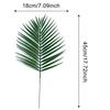 10 Stück Künstliche Palmblätter Simulierte Pflanzendekoration