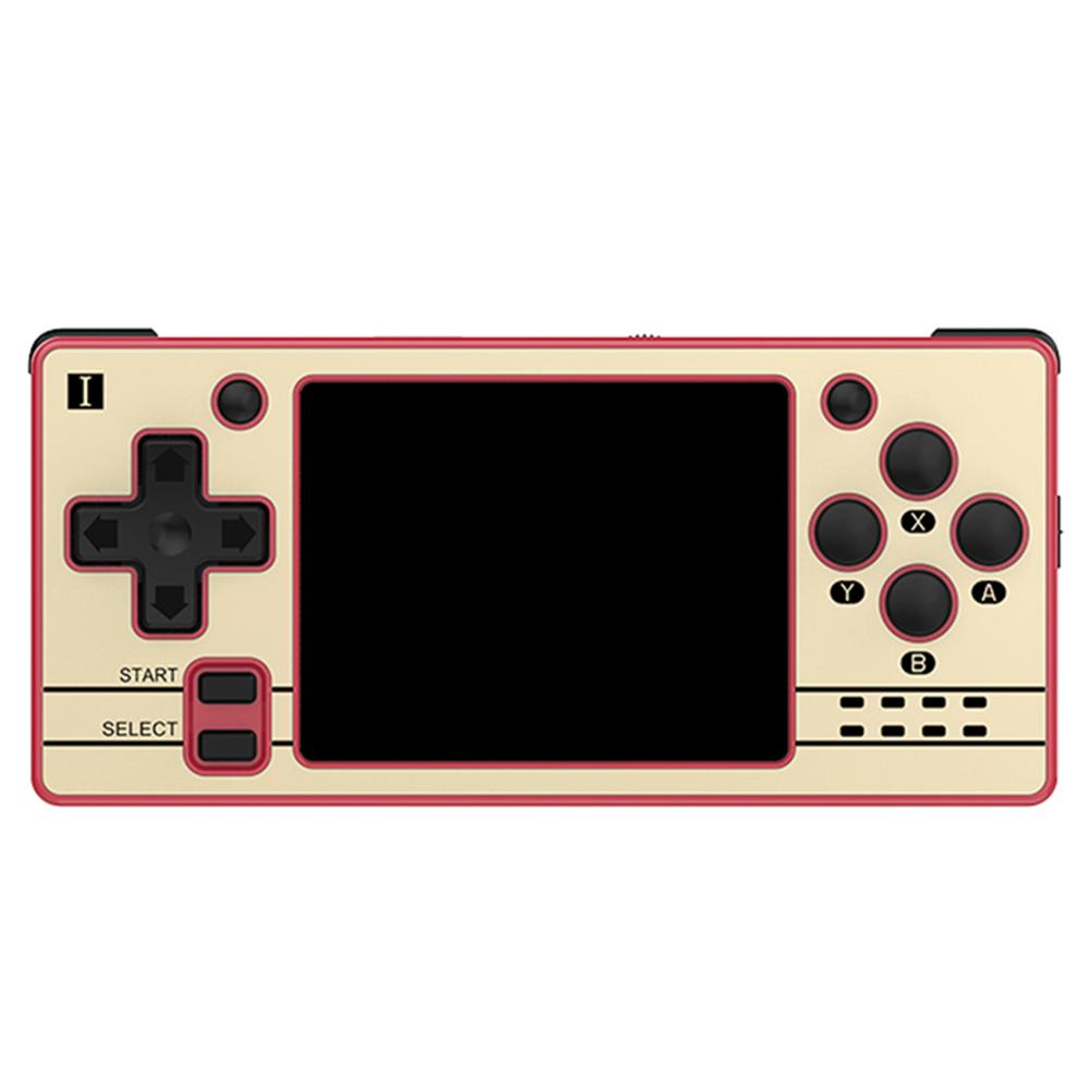 Q20 Mini Retro Game Console 64GB Red Handheld Video Player with Charging Cable