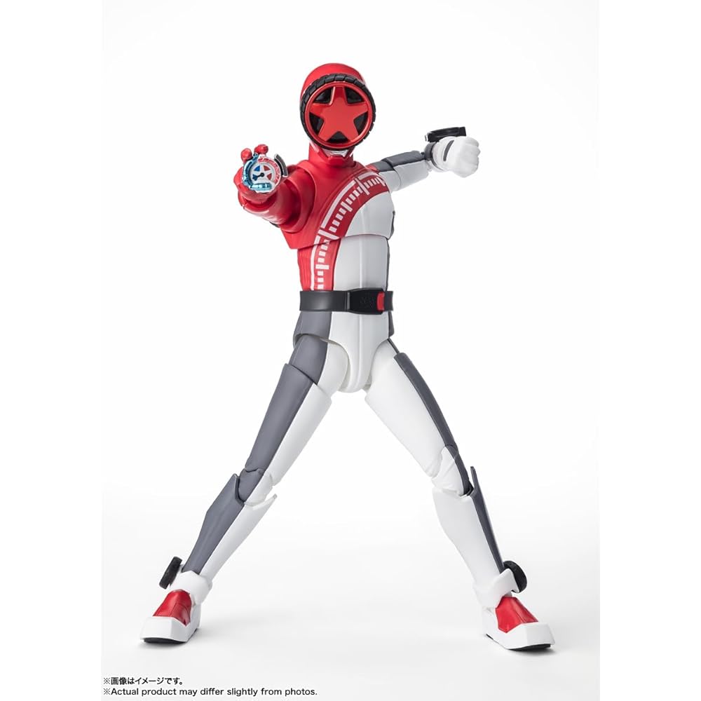 TAMASHII NATIONS S.H. Figuarts Bunga Sentai BunBunJaa BunRed Action Figure 145mm PVC ABS Painted Movable Figure