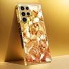 Moda Atmosfer Sadeliği Üst Düzey Kaplama Cam Telefon Kılıfı Samsung Galaxy S26 S25 S24 S23 S22 S21 FE Ultra Plus İçin