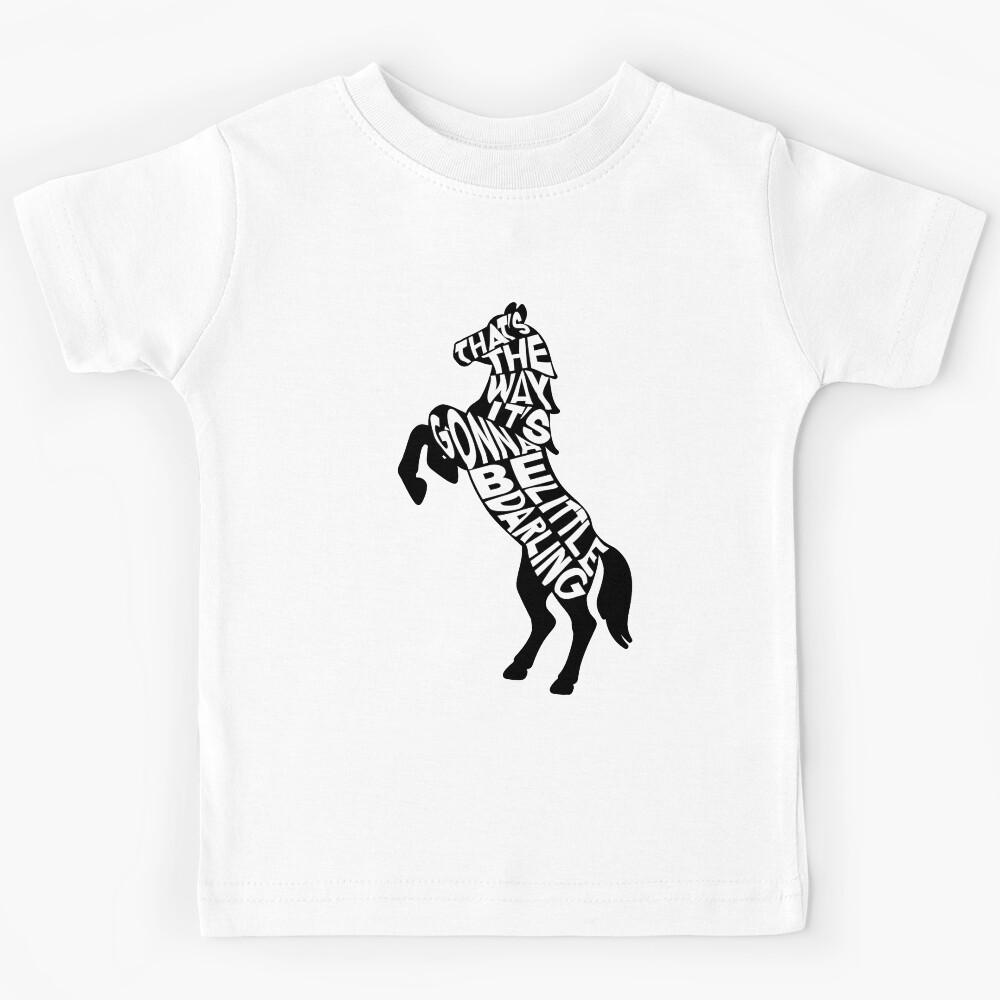 We ll go riding on the horses Kids T-Shirt 100