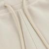 Reebok Simple Loose Versatile Casual Drawstring Mid-Rise Tapered Knit Joggers Women Joggers Beige 24FRM606WGM1