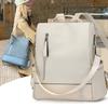 Schoolbag1011 new backpack female Korean version temperament large capacity backpack solid color versatile travel shoulder bag travel light