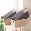 With Handle Clothes Organizer Box Straw Storage Basket High Quality Snack Container  Bathroom