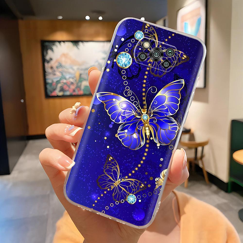 Shockproof Cover For Xiaomi POCO X3 Pro Animal Painted Soft Clear Silicone Phone Back Cover For Poco X 3 Pro X3 NFC PocoX3 Coque