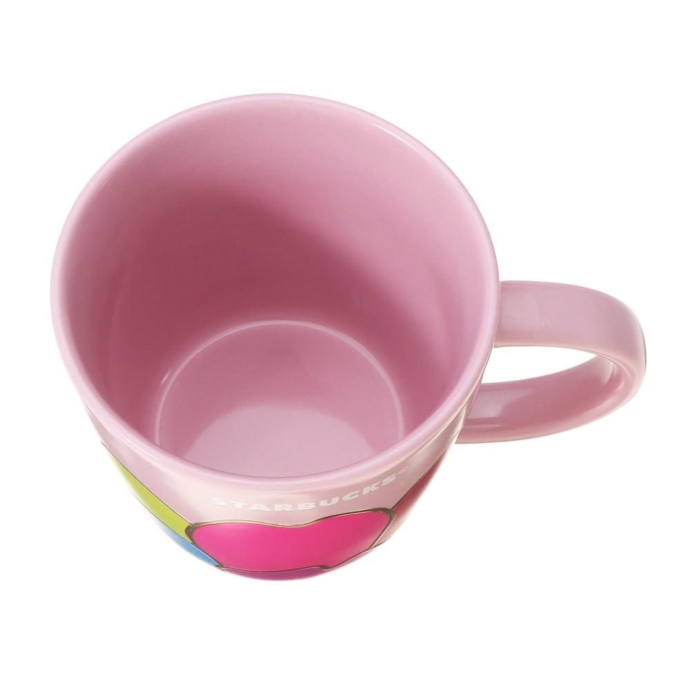 Starbucks SAKURA 2024 Mug, Colorful Petal, 355ml, Stoneware, Sakura Design