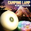 Camping String Lights, Portable Camping Light Rechargeable, USB Charging, Waterproof Tent Lights String for Camping, Christmas