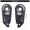 Helmets Visors Shield Gear Base Plate Set for Motorbike Helmets Repair Part Visors Base Plate