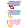Eco-friendly Portable Zipper Eyeglasses Bag Plush Handle Glasses Storage Bag  Eyewear Accessories