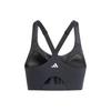 Adidas TLRD Impact Luxe Zip Bra Solid Logo High-Intensity Cross-Training Quick-Dry Sports Bra Women underwear Black IL2911