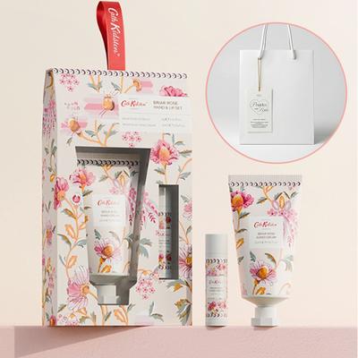 Cath Kidston Briar Rose Hand Cream & Lip Balm Set