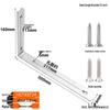 Thickened Stainless Steel 90° Right Angle L-Shaped Corner Bracket Shelf Support