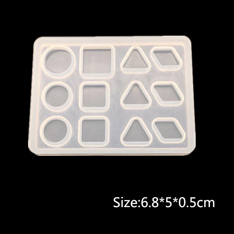 Stampo In Silicone Per Resina Fai Da Te - Forma A Goccia, Nastro E Geometrico Per Gioielli, Ciondoli, Pendenti UV - 3