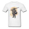 T-shirt Dark Souls 3 Uomo Guerriero del Sole T-shirt Loda il Sole Bloodborne T-shirt Cotone Maschile Streetwear Divertenti Top Magliette di Natale
