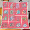 Silk Scarf Women Horse Head Print Square Scarves Head Echarpes Silk Foulards Femme Wraps Beach Shawl Bandana Lady Hijabs 90CM