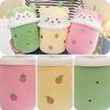 Cute Plush Milk Tea Bear Toy Pillow For Kids And Adults Soft And Cuddly