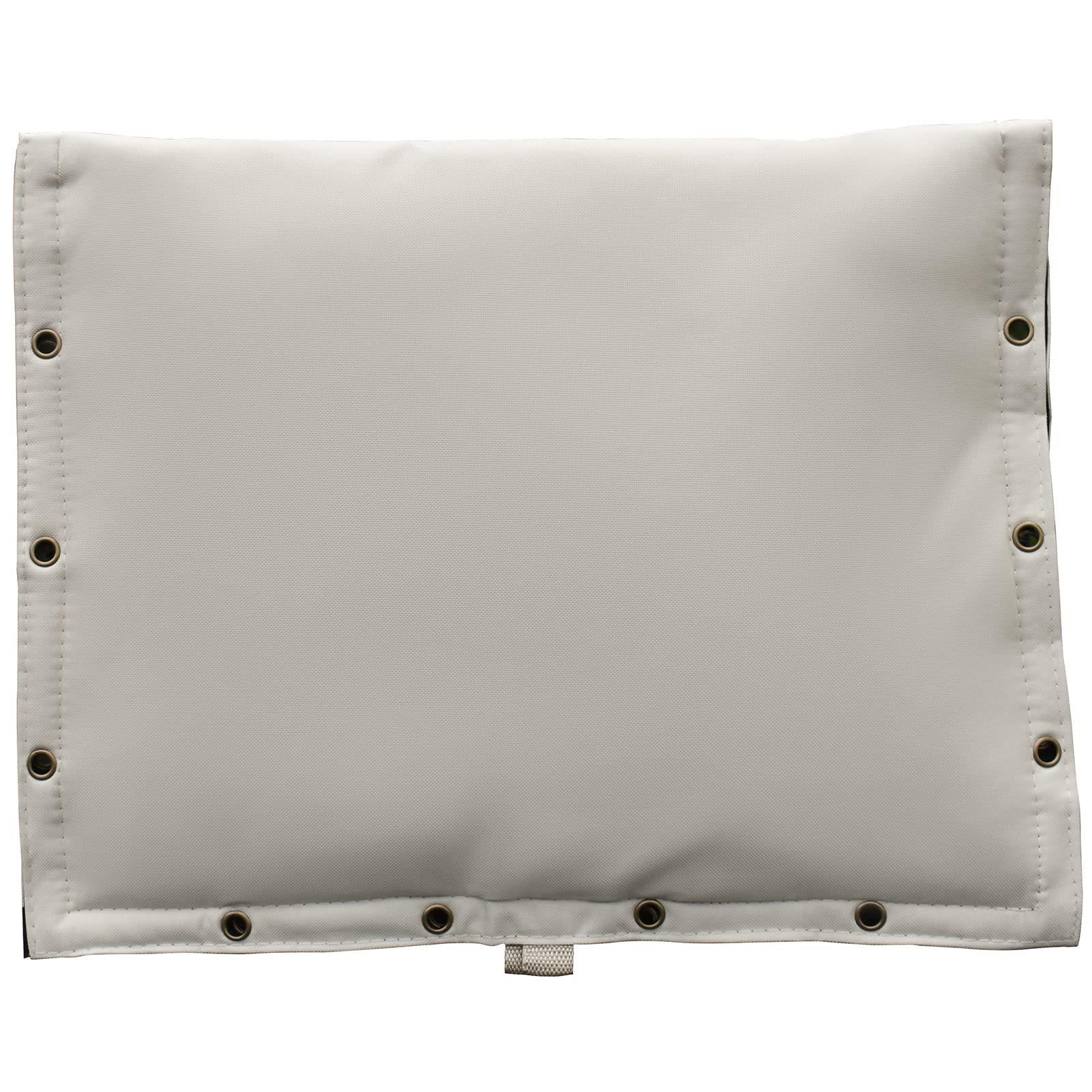 

Крышка для уличного крана на зиму, носки для садового крана для защиты от замерзания, 5-слойная многоразовая водонепроницаемая изолированная крышка патрубка 53*41cm грязно-белый